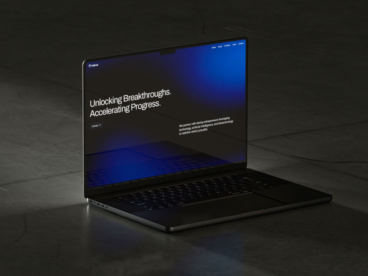 helixar venture capital website template