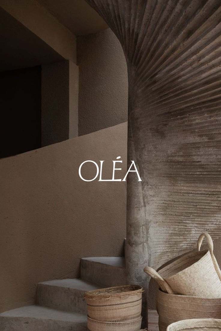 luxury retail brand identity neutral interior branding concept