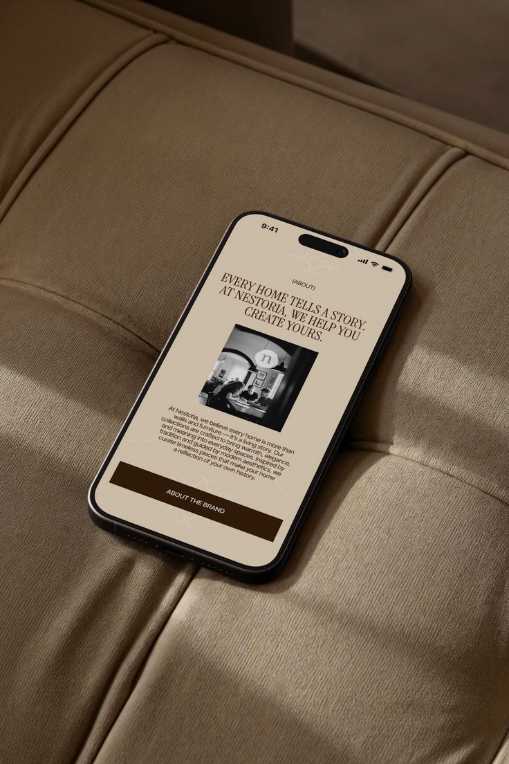 Nestoria _ E-commerce website concept
